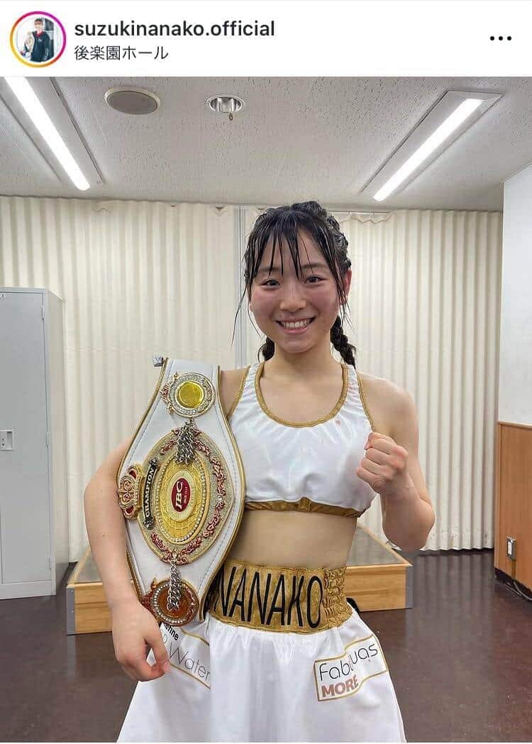 鈴木なな子さんのインスタグラム（＠suzukinanako.official）より