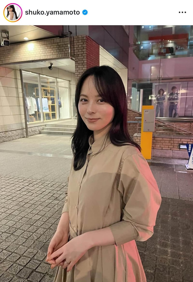 山本萩子さんのインスタグラム（＠shuko.yamamoto）より