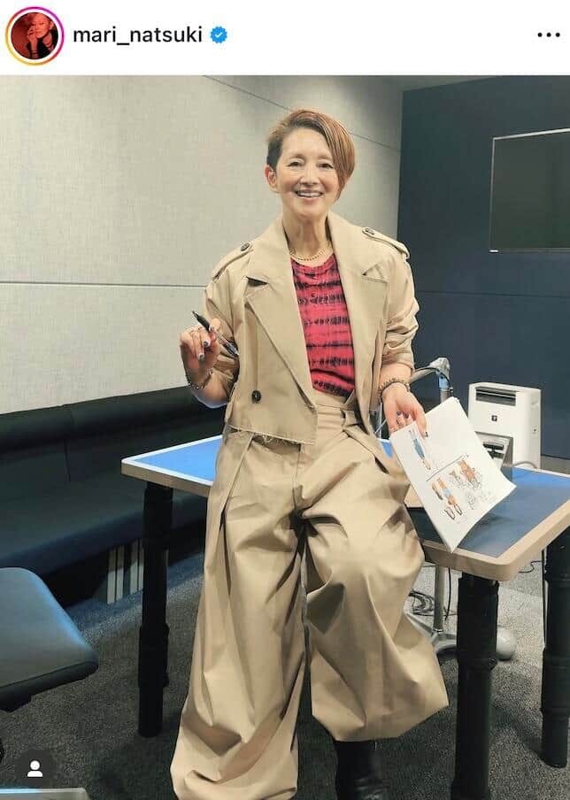 夏木マリさんのインスタグラム（＠mari_natsuki）より