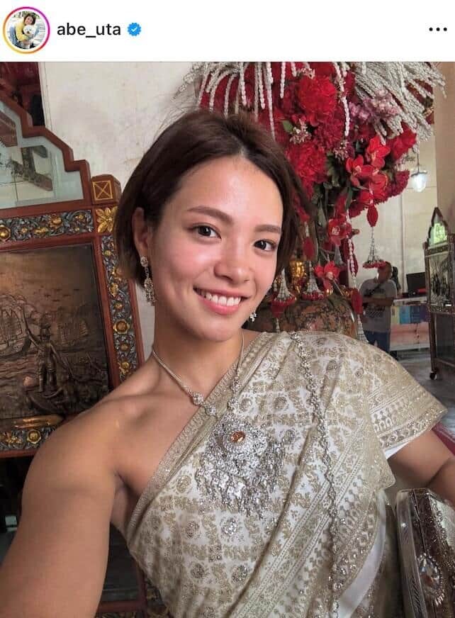阿部詩さんのインスタグラム(@abe_uta)より
