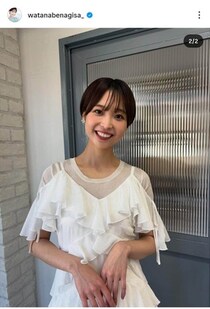 元フジアナ渡邊渚、ミニ丈ボトム×ニーハイブーツで...アンニュイな表情にドキっ　イベント告知
