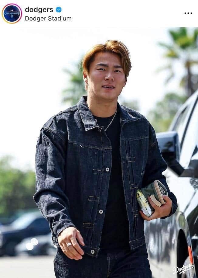 ドジャースの公式インスタグラム(@dodgers)より
