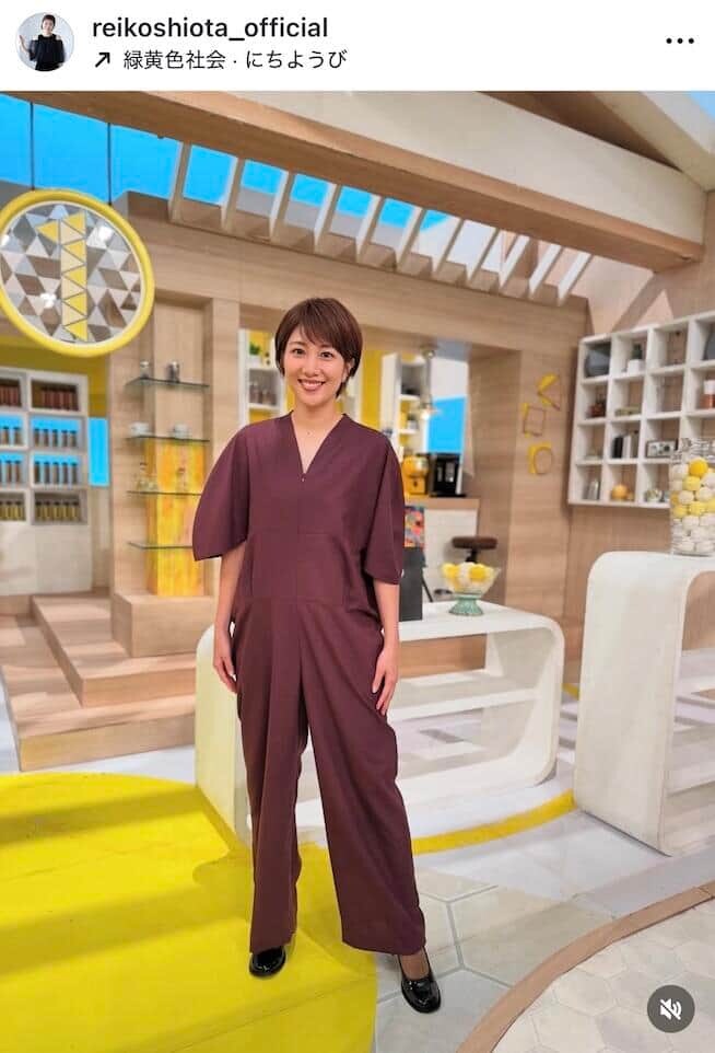 潮田玲子さんのインスタグラム(@reikoshiota_official)より