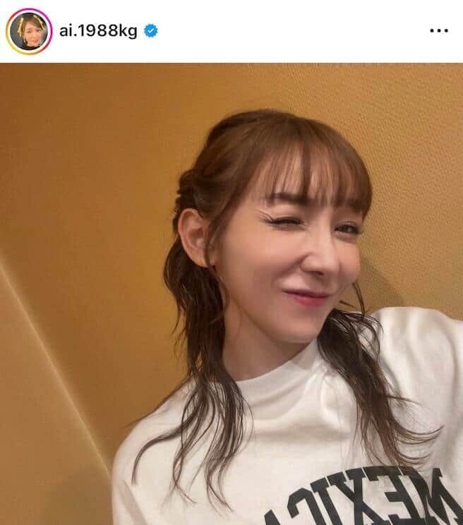 加護亜依さんのインスタグラム(@ai.1988kg)より