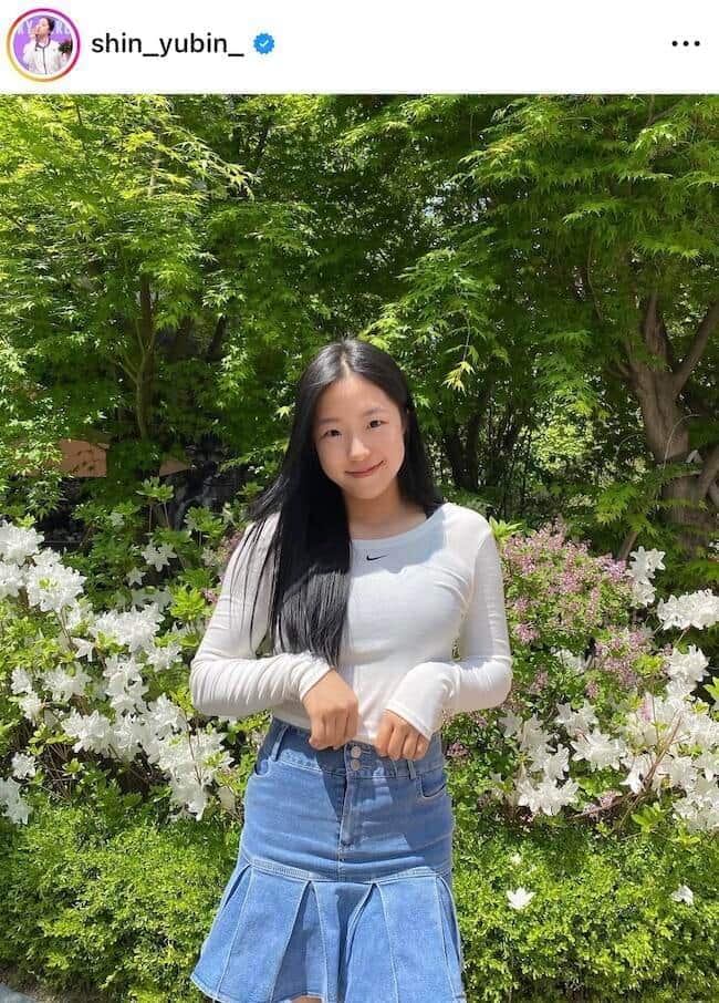 シン・ユビンさんのインスタグラム（＠shin_yubin_）より