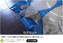 130万円の大理石の机が粉々に...はじめしゃちょー、自宅で起きた衝撃的な事故を語る