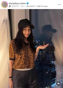 ビビアン・スー50歳、ショートになって「激カワ」イメチェン　「めっちゃ似合います」「更に可愛い」