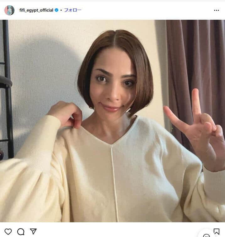 フィフィさんのインスタグラム(@fifi_egypt_official)より