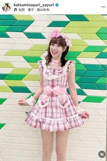 「かつみさゆり」さゆり、目元まで隠して最強の日焼け対策コーデも...「頭隠して脚隠さず」