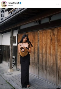 ローラ「初めてのお米の収穫」...へそ出しコーデも披露　「人生で忘れられない経験になりました」