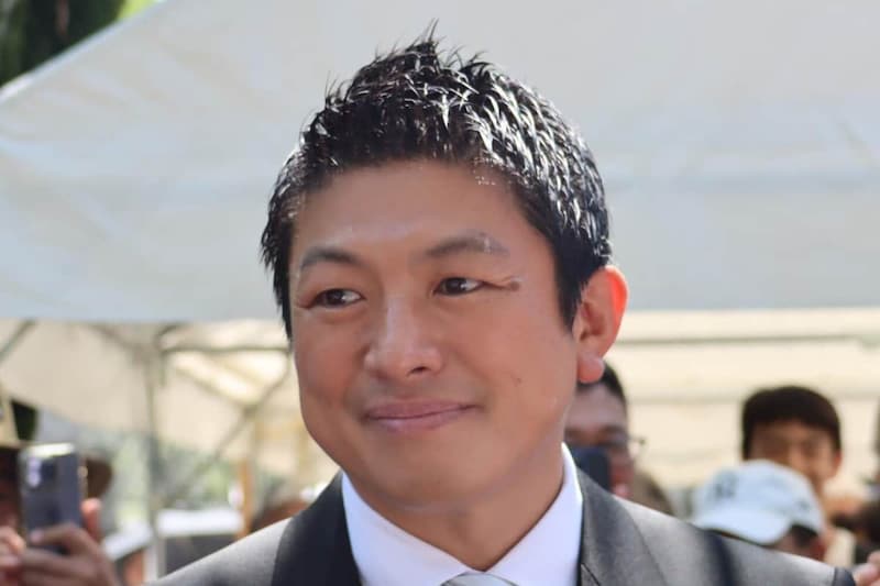 参政党・神谷宗幣代表（25年8月15日撮影）