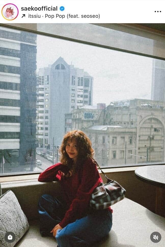 紗栄子さんのインスタグラム（＠saekoofficial）より