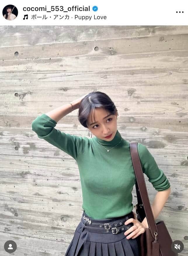 Cocomiさんのインスタグラム（＠cocomi_553_official）より