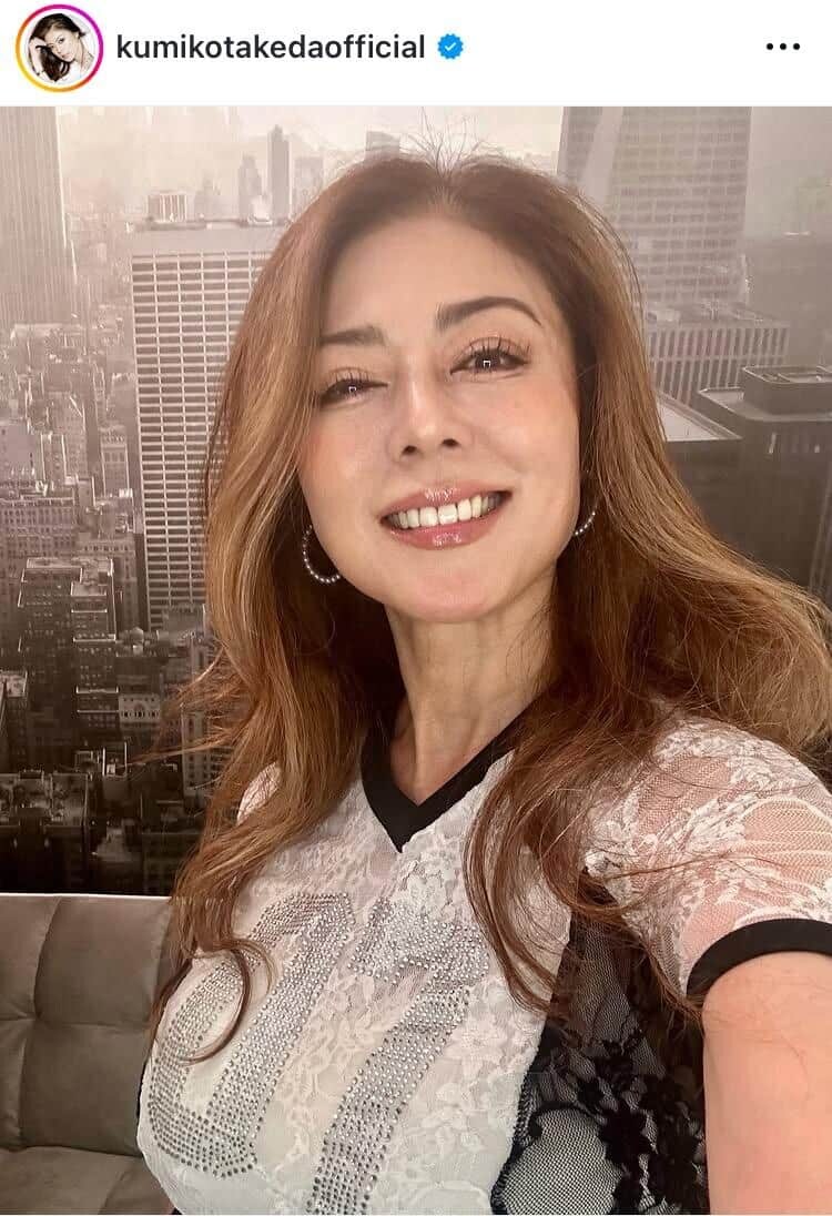 武田久美子さんのインスタグラム（＠kumikotakedaofficial）より