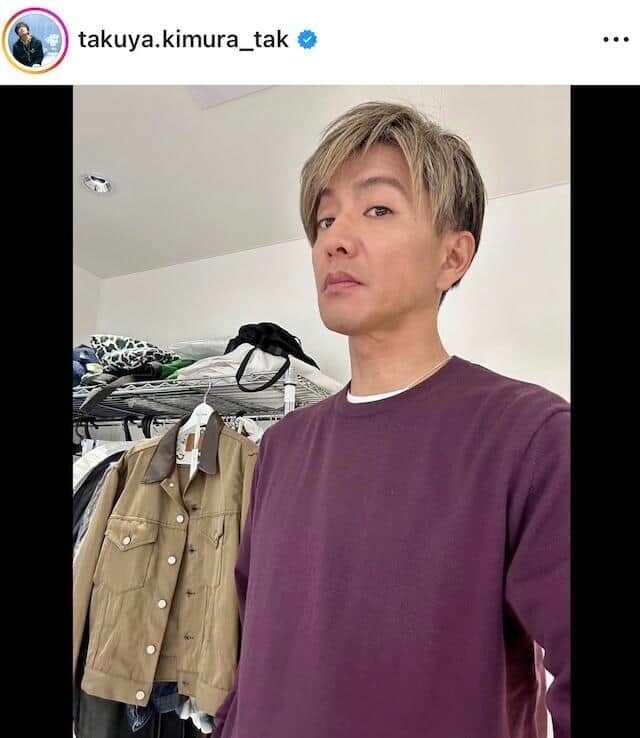 木村拓哉さんのインスタグラム（＠takuya.kimura_tak）より