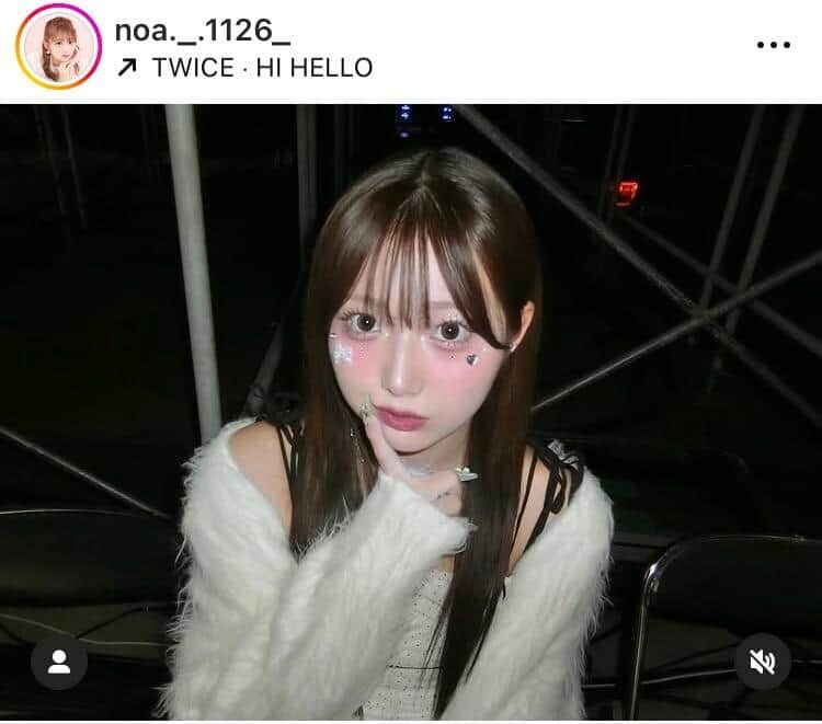 希空さんのインスタグラム（＠noa._.1126_）より