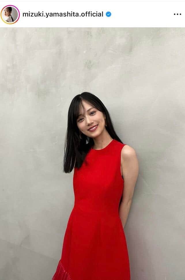 山下美月さんのインスタグラム(@mizuki.yamashita.official)より
