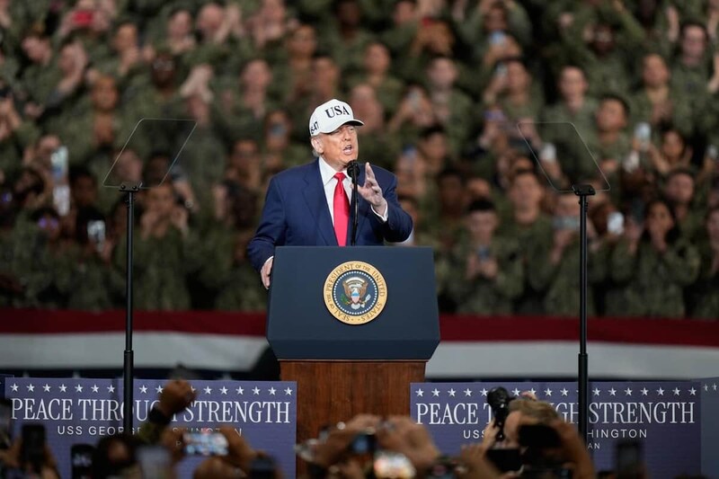 トランプ大統領(写真:AP/アフロ)