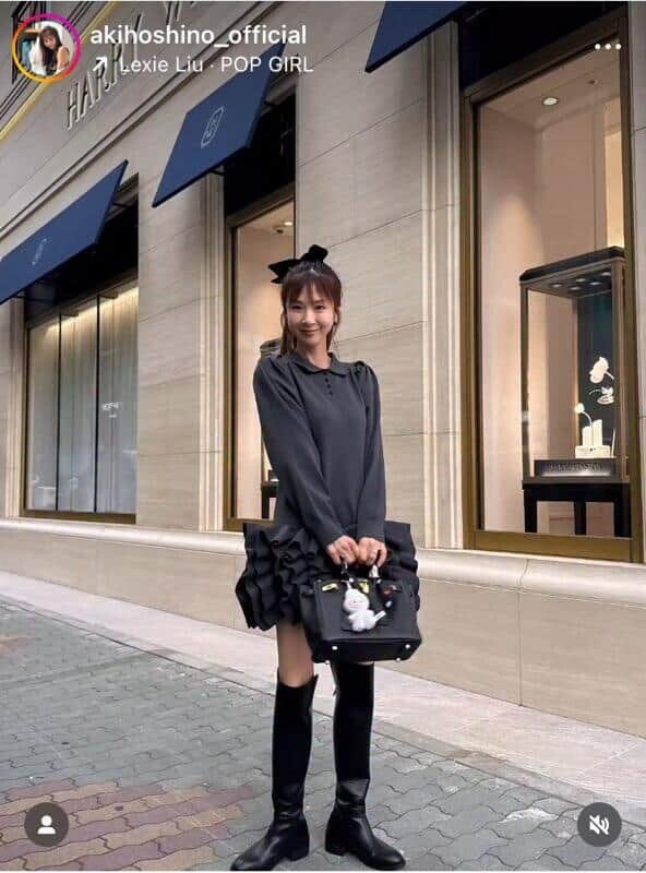 ほしのあきさんのインスタグラム（＠akihoshino_official）より