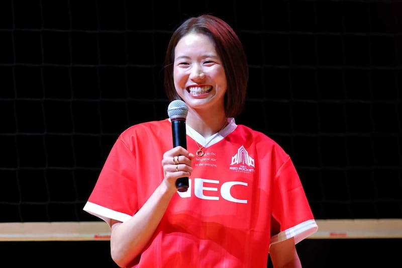 古賀紗理那さん（写真：西村尚己/アフロスポーツ）