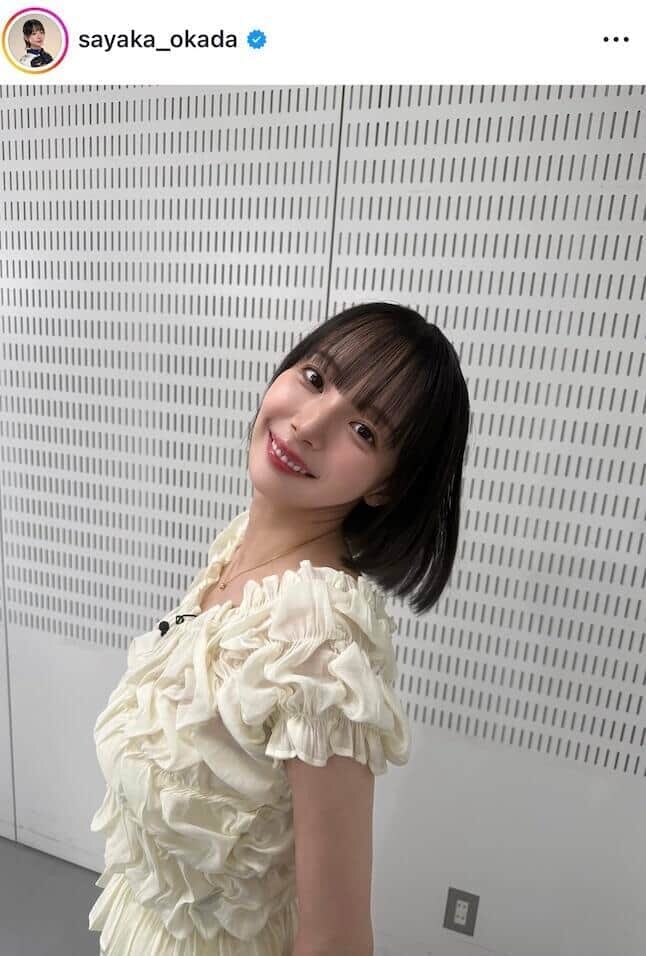 岡田紗佳さんのインスタグラム（＠sayaka_okada）より