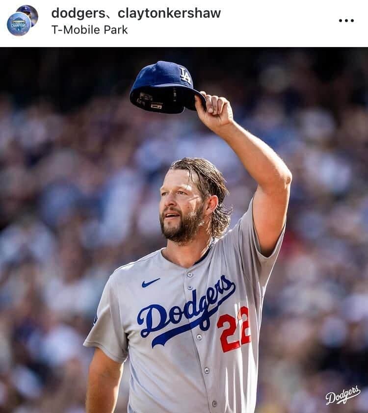 ドジャースの公式のインスタグラム(@dodgers)より
