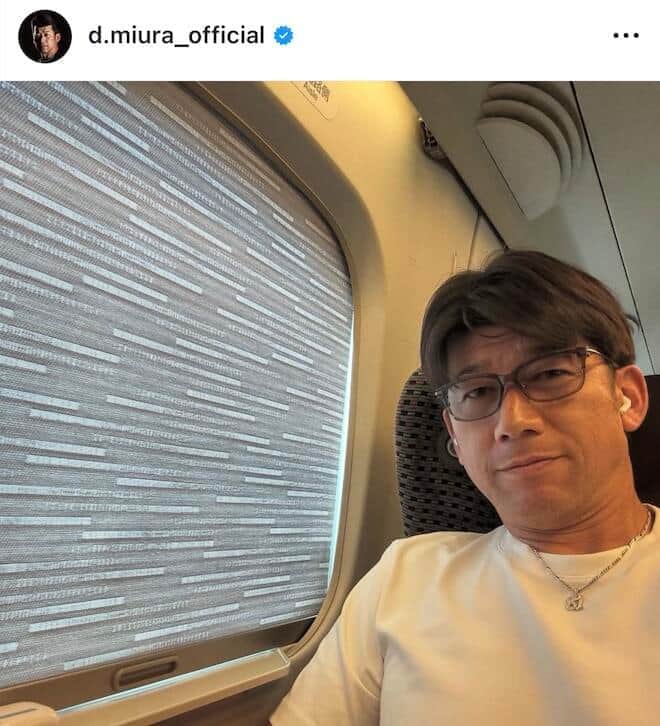 三浦大輔さんのインスタグラム（＠d.miura_official）より