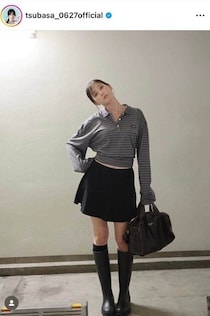 本田翼、超ミニスカあわせた「今日のコーデ」が無敵のかわいさ　「ばっさー可愛い」「脚細くて長っ」