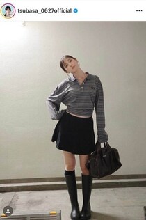 本田翼、超ミニスカあわせた「今日のコーデ」が無敵のかわいさ　「ばっさー可愛い」「脚細くて長っ」