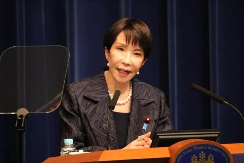 高市早苗首相。台湾危機をめぐる答弁が発端になった