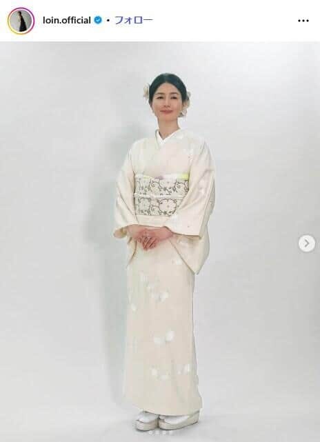 井川遥さんのインスタグラム（＠loin.official）より