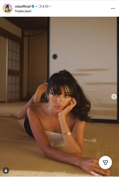 ローラさんのインスタグラム（＠rolaofficial）より