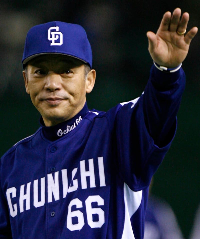 中日監督時代(2007年)の落合博満氏(写真:ロイター/アフロ)