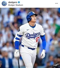 大谷翔平の輝かしい功績を称え...愛犬デコピンと一緒に　MLB公式X、イメージ画像公開でファン歓喜