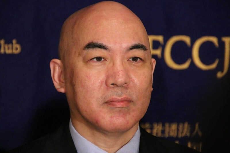 日本保守党の百田尚樹氏（2017年撮影）