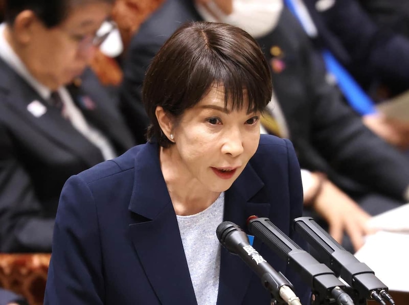 参院予算委員会で話す高市早苗首相（写真：つのだよしお/アフロ）