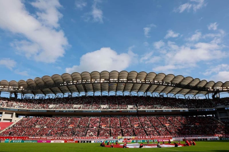 鹿島アントラーズのホームスタジアム・メルカリスタジアム（写真：アフロ）