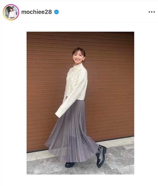 望月理恵さんのインスタグラム（＠mochiee28）より
