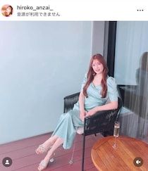 安西ひろこ、20年以上ぶりに...ギャルメイク＆超ミニで「激カワ」爆イケビジュ　「本領発揮感がすごい」