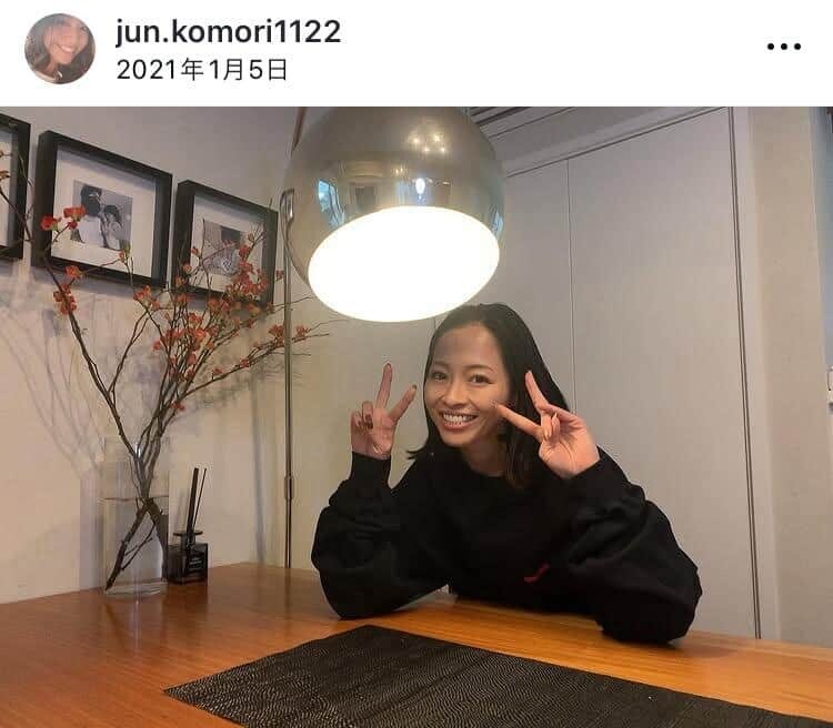 小森純さんのインスタグラム（＠jun.komori1122）より
