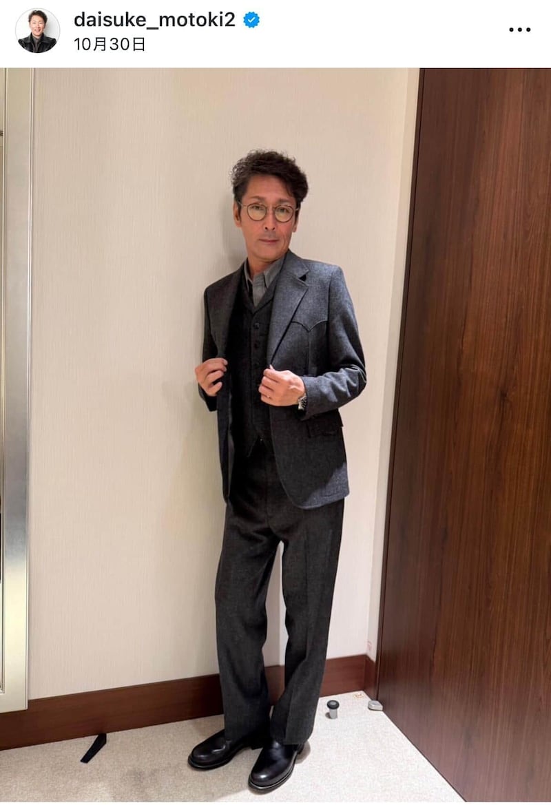 元木大介さんのインスタグラム（＠daisuke_motoki2）より