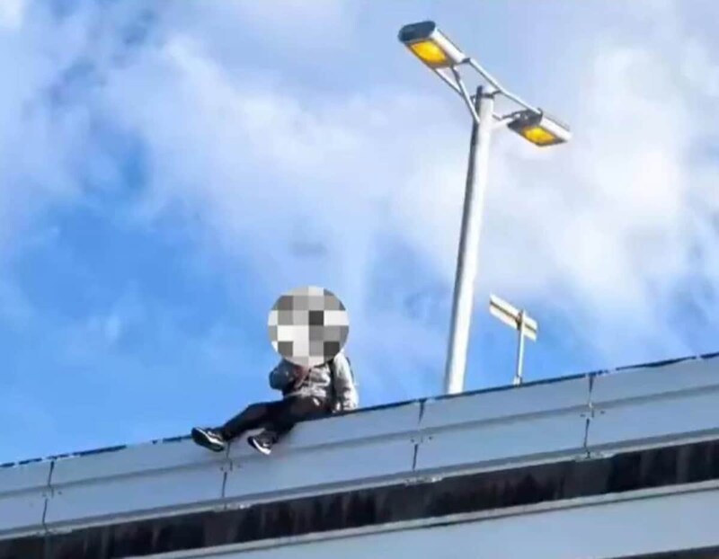 中国のネット上で投稿された画像から