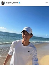 マラソン・大迫傑、引き締まった肉体で...脇腹にバラのタトゥー　「すげぇ肉体」「かっこいい」