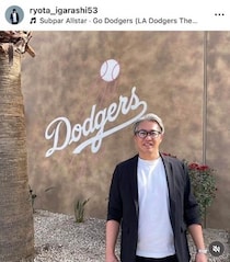 ヤクルト時代はチームメート...五十嵐亮太＆現役最年長左腕の「同学年」2ショット　「いい顔してる～」