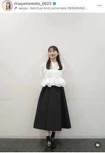 元TBS山本里菜アナ、ミニスカウェアでナイスショット！　「とっても気持ちの良いゴルフでした」