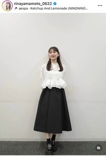 元TBS山本里菜アナ、ミニスカウェアでナイスショット！　「とっても気持ちの良いゴルフでした」