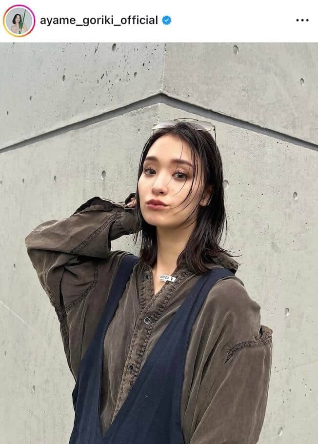 剛力彩芽さんのインスタグラム（＠ayame_goriki_official）より