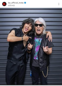 体調不良で療養→復活のB'z松本孝弘、元気そう近影にファン歓喜　「かっこいい！」「めちゃくちゃ素敵」