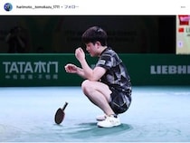 「日本を応援するやつはくたばれ」中国で卓球・張本智和選手を襲った暴言　「許されない｣水谷隼さん怒る