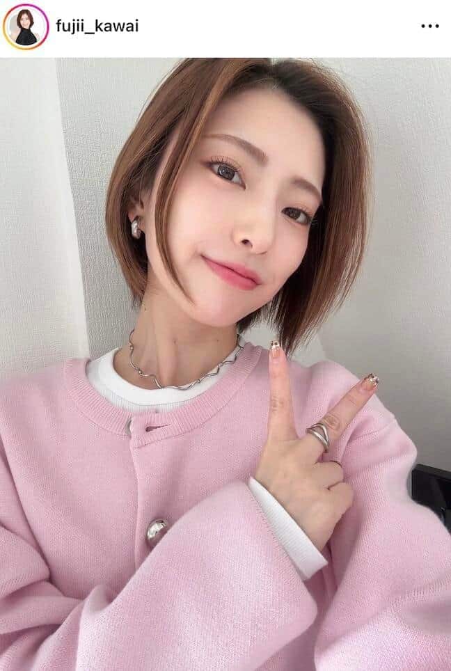 藤井香愛さんのインスタグラム(@fujii_kawai)より